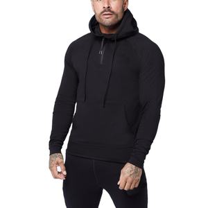 Trendy Embroidered <b>Quarter</b> <b>Zip</b> Oversized Hoodie | 100% Cotton <b>Fleece</b> Winter Sportswear Custom OEM - Product Image 3