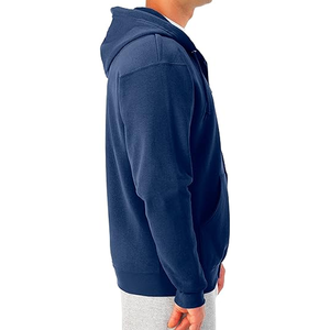 Sweat à capuche zippé en molleton de qualité supérieure, coupe classique, 100 % coton, poids lourd 320 grammes, personnalisable par le fabricant, pour l'automne - Product Image 5