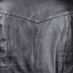 Gilet en cuir véritable pour homme, nouvelle arrivée, style décontracté, col en V - Product Image 2