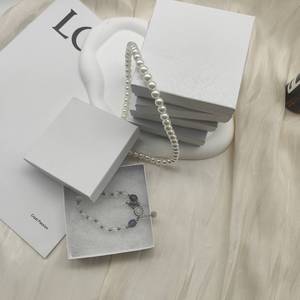 Z33wo 3-1/<span class=keywords><strong>2</strong></span> X3-1/2x15/16 50pcs Trắng Swirl bông đầy hộp giấy các tông Vòng đeo tay & Hộp nhẫn cho trang sức hiển thị bao bì - Product Image 2