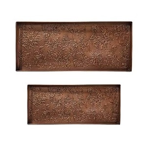 Fabriqué à la main et fournisseur Plateau à bottes de couleur gris foncé de haute qualité Plateau à bottes en métal Bonne direction Plateau à bottes pour porte de jardin Designer - Product Image 5