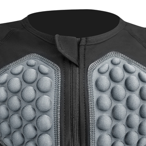 Men's Custom Design Rugby Padded Compression <b>Shirt</b> 4 Way Stretch Digital Sublimation Printing Set - Product Image 4