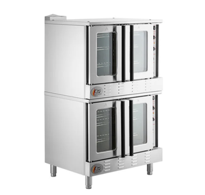 Hornos de convección a propano de doble piso y profundidad estándar Diner's-Perfomance FGC-200-LK con patas - Product Image 1