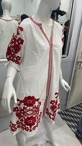 Nouvelles robes de plage d'été longues pour femmes Sexy Spliced Lace Vacation Embroidery Casual Maxi Bohemian Dress - Product Image 3