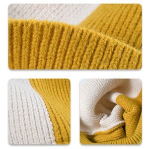 2025 Two Tone Acrylic Gorros Caps Custom Winter Beanie Bows Camouflage Character <b>for</b> <b>Men</b> Women. <b>Warm</b> Knitted Thermal <b>Hat</b> - Product Image 5