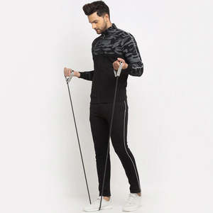 Ensemble de survêtement de sport personnalisé avec logo imprimé, fabrication professionnelle, coupe ajustée, jogging, survêtement de sport pour hommes - Product Image 6
