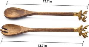 Bandejas para servir decorativas de color personalizadas de lujo moderno Premium Juegos de cubiertos para bodas y Ramadán - Product Image 4