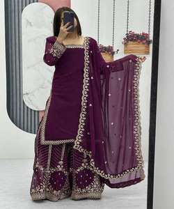 เสื้อผ้าอิสลามสำหรับผู้หญิงดูไบแบบเปิดปักลายแบบเปิดสุดหรูเครื่องแต่งกายแนวโมร็อกโก - Product Image 4