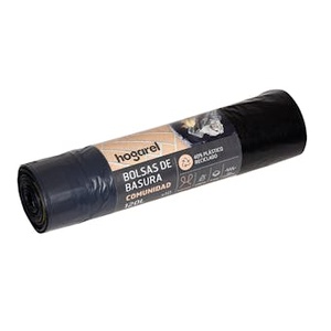 Sacs poubelles pour la collectivité 120L Homeel 10 unités auto-fermants - Product Image 1