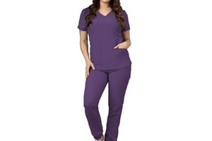 Tenues médicales pour femmes et hommes, imprimées, en tissu Spandex, pour infirmières, cliniques, chirurgiens et personnel hospitalier - Product Image 2
