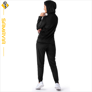 ชุดวอร์มแอคทีฟขนาดใหญ่พิเศษสำหรับผู้หญิงเนื้อนุ่มยืดหยุ่นและเหมาะสำหรับกีฬาและสันทนาการ - Product Image 2