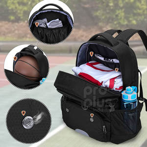Sac de sport de basketball à grande capacité pour hommes, avec plusieurs poches, pour l'école, le collège et les joueurs de club - Product Image 4