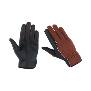 Vente en gros Gants de conduite en cuir de vachette Construction industrielle personnalisée Sécurité Cheminée Protection thermique Gants robustes pour hommes - Product Image 3