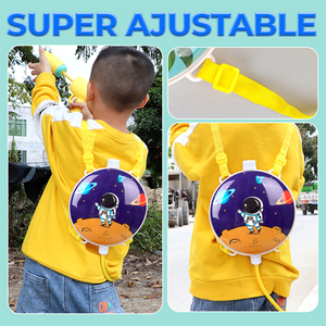 Zaino con Pistola ad Acqua SPACE Design da 600ML, Stile Unico per Divertimento all'Aperto - Product Image 5