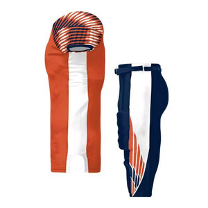 Uniforme de fútbol americano para hombre hecho a medida de alta calidad, la mejor ropa deportiva de tela, estilo de patrón de número de alta calidad - Product Image 3