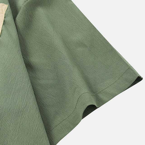 Fine Quality Custom Men Casual <b>T</b> <b>Shirt</b> Short Set 2025 cotton/Breathable Material With <b>Pocket</b> Reasonable Price Custom Logo OEM - Product Image 4