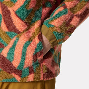 Customized Wholesale <b>Men</b> <b>Fleece</b> <b>Jacket</b> Winter Warm Thermal Outdoor Polar <b>Sherpa</b> Full Zip Softshell OEM Custom Logo - Product Image 3