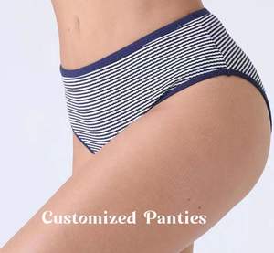 <b>Women's</b> Cotton Panties Female <b>Underwear</b> Solid Color Comfortable Briefs High Elasticity Underpants - Product Image 3