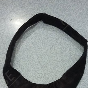 Loge maçonnique Cravate noire avec broderie à la main - Product Image 3