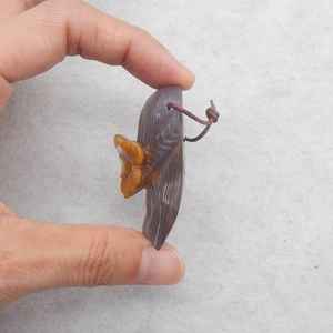 Pendentif en agate Drusy naturelle sculptée à la main à la main perle de pierres précieuses uniques pour la conception de bijoux cadeau en pierre élégante - Product Image 6