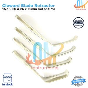 Nuevo Juego de Retractores Cloward Blade de 4 Piezas, Instrumentos Quirúrgicos Ortopédicos Manuales de Acero Inoxidable para Cirugía de Columna Vertebral, CE ISO - Product Image 6
