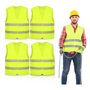 Gilet de sécurité personnalisé de haute qualité pour hommes, gilet de sécurité réfléchissant haute visibilité, vêtements de travail de construction, gilet de sécurité - Product Image 5
