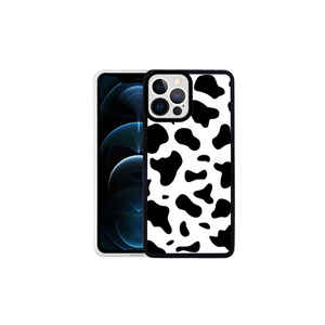 Funda Protectora de Silicona con Estampado de Vaca M-Fit Premium para iPhone 12 Pro Max, Antigolpes y Antihuellas, Diseño Bonito - Product Image 1