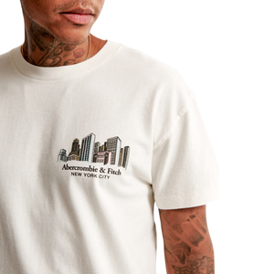 Wholesale 220 GSM Heavyweight <b>Plain</b> Unisex T-Shirts | 100% Cotton Oversized Mens Blank <b>Tee</b> for Custom Puff Print & Logo - Product Image 2