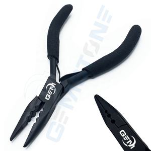 GEMSTONE ENTERPRISES Alicates Profesionales de 5 Pulgadas para Extensiones de Cabello, Herramienta de Crimpado de Anillos Micro/Nano de Acero Inoxidable Negro de 3 Orificios para - Product Image 4