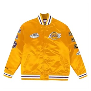 Chaqueta Varsity de fabricantes directos de fábrica, material personalizado y logotipo, Chaquetas deportivas cómodas totalmente personalizables para hombres - Product Image 1