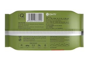 Toallitas de limpieza para bebés antibacterianas no tejidas de 100 piezas ecológicas KINKIN para prevención de erupciones hechas en Vietnam - Product Image 4