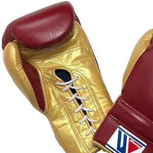 Gants de boxe à lacets Winning, cuir véritable brun doré, gants de boxe professionnels pour la salle de sport, entraînement de combat, 8oz 10oz 12oz 14oz 16oz - Product Image 5