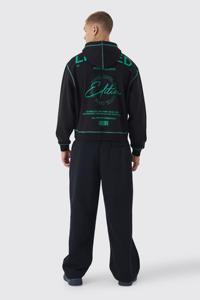 Nuevo estilo Streetwear moda 100% algodón grueso logotipo personalizado de gran tamaño Drop Shoulder Hoodies hombres transpirable hecho en Pakistán - Product Image 2