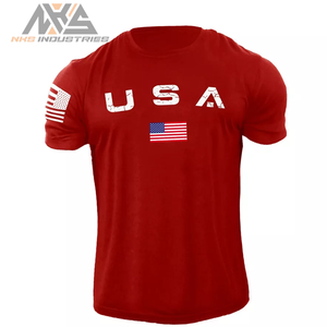 Prix de gros Nouveau design Qualité de luxe Nouveau T-shirt personnalisé pour homme Logo personnalisé Doux 100% coton Microfibre Écologique Respirant - Product Image 4