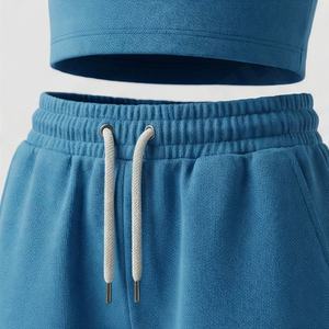 Conjunto Deportivo con Estampado de Diamantes de Imitación, Ropa de Calle Personalizable de Venta Caliente, Ropa de Otoño, Top Corto Estampado para Mujer, Chándal de Dos Piezas - Product Image 5