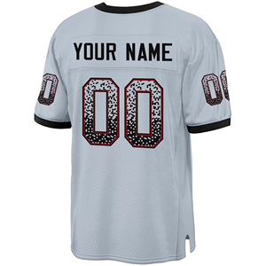 Uniforme de Fútbol Americano Deportivo 2025, Personalizado, para Adultos, Conjunto Corto, Estilo Cosido, Jersey de Fútbol Americano con Logotipo Bordado UV - Product Image 2