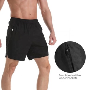 Shorts de sport décontractés pour hommes Ever Glow en coton/polyester, taille élastique, grande taille, respirants, taille mi-haute, pour la course et la gym - Product Image 3