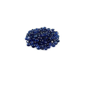 Natural <b>Blue</b> Sapphire Loose Gemstone Untreated 3mm & 3.5mm Brilliant & Oval Cut Calibrated Rounds From <b>Opal</b> & Aquamarine - Product Image 6