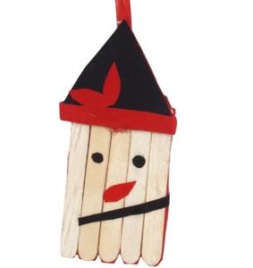 Adornos Navideños Colgantes de Moda, Hechos a Mano y Ecológicos (Tela/Algodón/Terciopelo/Yute), Decoración de Fábrica de Suministros de Arte y Artesanía - Product Image 3