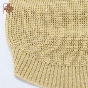 Suéter para perros de punto de algodón orgánico 100% de confort clásico personalizado patrón sólido para estaciones de invierno y primavera - Product Image 2