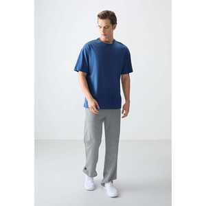 Camiseta Básica para Hombre Parliament, 100% Algodón, Gruesa, Suave, Texturizada, Corte Holgado, Tejido Jersey-88353 - Product Image 5