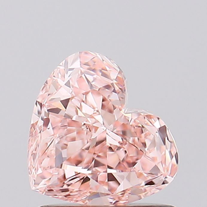 IGI Fancy Vivid Pink Loose Heart Shape Lab Grown Diamonds 1,44 quilates Lab Diamond SI1 para anillo de compromiso o fabricación de joyas - Product Image 5