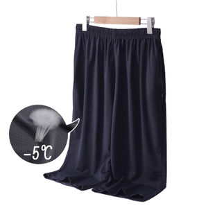 Pantalones cortos de poliéster transpirables sólido para hombre Pantalones cortos de moda de alta calidad Pantalones cortos de poliéster cómodos para hombre - Product Image 2