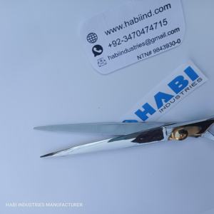 Tijeras profesionales para peluquero de perros, tijeras de pelo para mascotas de acero inoxidable con forma recta, calidad confiable para el aseo diario - Product Image 4