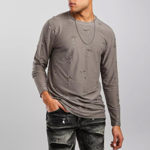 T-shirt surdimensionné classique en jersey 100% coton pour homme, poids moyen, manches courtes, T-shirt surdimensionné en coton vieilli - Product Image 6
