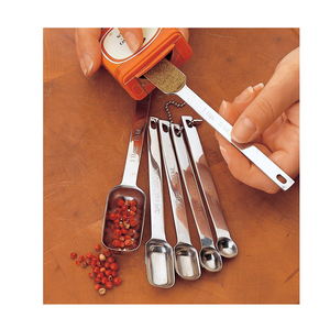 Artesanías personalizadas Diseñador antiguo Sólido Acero inoxidable Cuchara medidora Personalizada Alta calidad Precio barato - Product Image 6