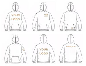 เสื้อฮู้ดดี้โอเวอร์ไซส์ผ้าฝรั่งเศสเทอร์รี่ 100% ผ้าฝ้าย ซักย้อมสีแบบแอซิด  ออกแบบโลโก้ตามสั่ง สำหรับผู้ชาย - Product Image 4