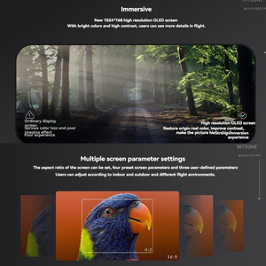 स्काईज़ोन 04o प्रो एफपी गोगल्स दोहरे रिसीवर संलयन एनालॉग ट्रांसमिशन 5.8 घज 48-चैनल स्थिरता 4:<span class=keywords><strong>3</strong></span>/16:9 पहलू अनुपात-6 ~ + <span class=keywords><strong>2</strong></span> - Product Image 4