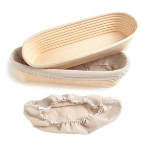 Cesta de Fermentación de Pan de Ratán Estilo Vintage Hecha a Mano con Forro de Lino Desmontable para Pan de Masa Madre, Uso Ecológico en la Cocina - Product Image 3