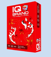 Papel de Copia A4 IQ 80gsm Blanco de Alta Calidad Hecho en Tailandia para Uso Profesional